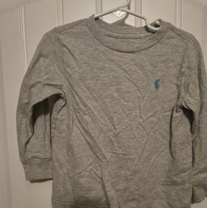Grey polo shirt 2t